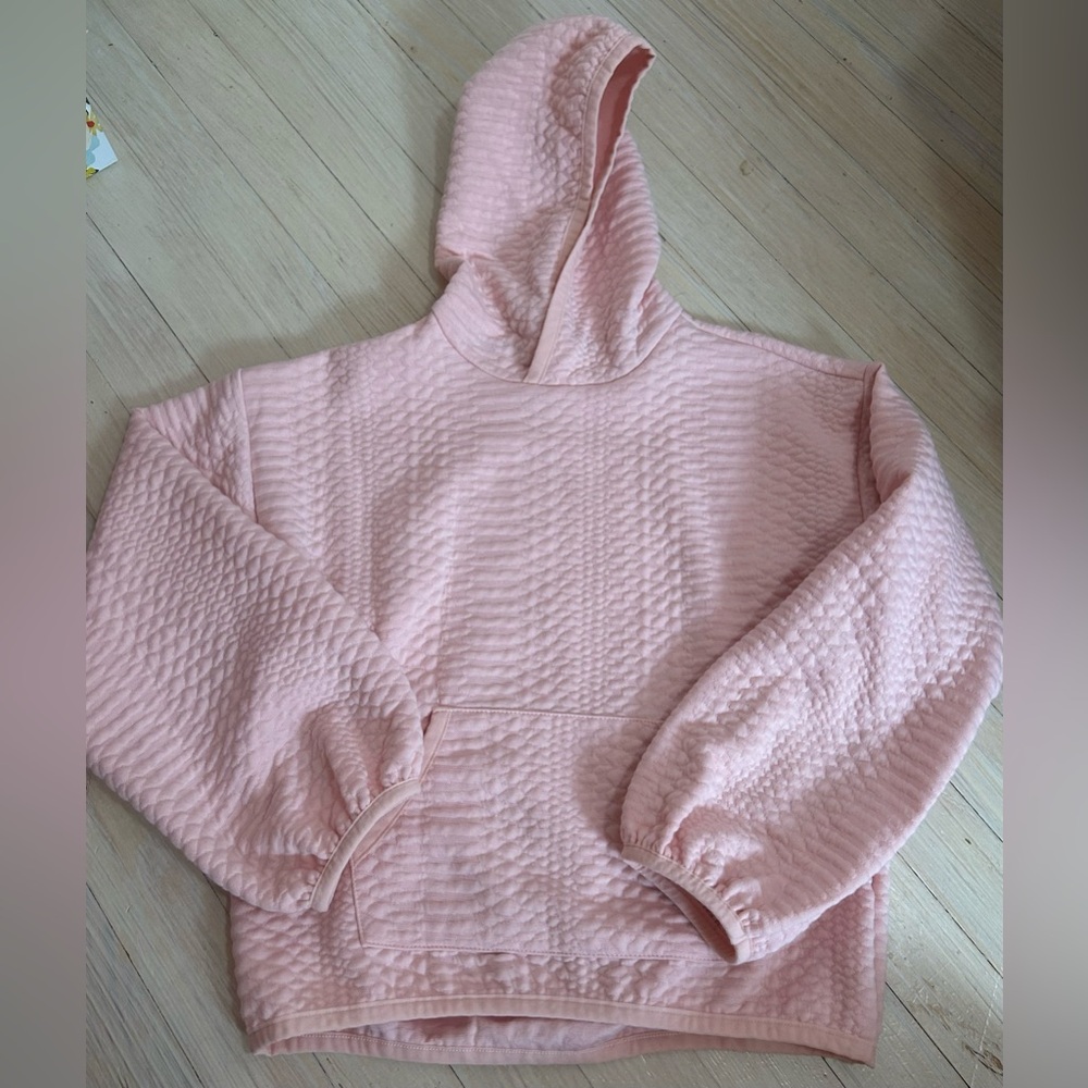 DSG Light Pink Quilted Hoodie